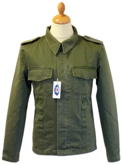 Vintage Lennon - MADCAP Retro Mod Military Jacket -Trendify Shop Madcap Vintage Lennon Jacket5 70133.1666956957