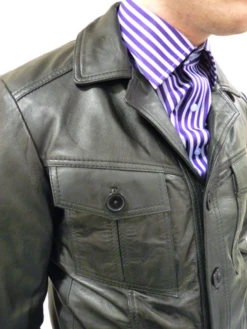 West 1 Gibson Retro Leather Jacket By MADCAP (Bl) 13 West 1 Gibson Retro Leather Jacket By MADCAP (Bl) -Trendify Shop Madcap West One Retro Leather JktB4 75541.1666957964