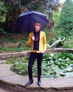 'Mustard Marriott' - Retro Mod Sixties Mens Polo -Trendify Shop Mustard Marriot2 71611.1666957486