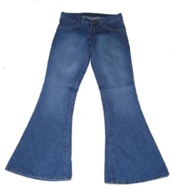 'Blast' - Retro Sixties/Seventies Denim Flares -Trendify Shop Retro Denim Flares Blue6 77945.1666957791