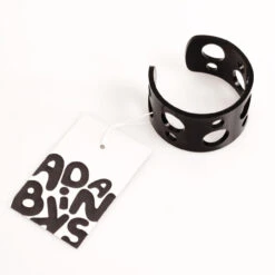 ADA BINKS For 60s Cuff Bracelet B -Trendify Shop ada binks black cuff bracelet2 70350.1661263835 1