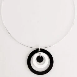 ADA BINKS For 60s Circles Choker B -Trendify Shop ada binks circles necklace black1 82431.1661263695 2