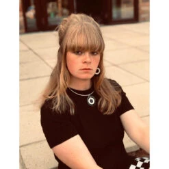 ADA BINKS For 60s Circles Choker B -Trendify Shop ada binks circles necklace black4 76916.1661263698 2