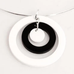 ADA BINKS For 60s Circles Choker W -Trendify Shop ada binks circles necklace white1 93593.1661263727 1