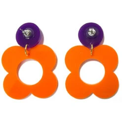 + Honeycomb MADCAP X ADA BINKS Cut-Out Earrings O -Trendify Shop ada binks for madcap england cutout drop earrings orange 1 87103.1692023271