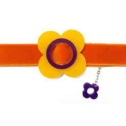 Jones MADCAP X ADA BINKS Retro Daisy Choker O -Trendify Shop ada binks madcap england daisy choker orange 1 18793.1692023259 1
