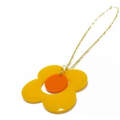 Daisy MADCAP X ADA BINKS 70s Purple Flower Pendant -Trendify Shop ada binks madcap england daisy dangle necklace yellow 2 88913.1692023281