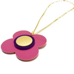 The Six MADCAP X ADA BINKS Retro Daisy Pendant P -Trendify Shop ada binks madcap england solid daisy necklace purple 1 26125.1692023230