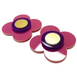 +Aurora MADCAP X ADA BINKS Daisy Stud Earrings O -Trendify Shop ada binks tri colour flower earrings purple 2 48621.1692023334 1