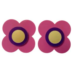 +Aurora MADCAP X ADA BINKS Daisy Stud Earrings O -Trendify Shop ada binks tri colour flower earrings purple 3 28741.1692023333 1