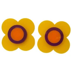 +Aurora MADCAP X ADA BINKS Daisy Stud Earrings Y -Trendify Shop ada binks tri colour flower earrings yellow 3 87651.1692023343 2