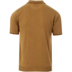 Crawdaddy Micro Dash Knit Polo (IP) -Trendify Shop crawdaddy caramel 02 45162.1661272892 7