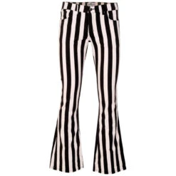 Holy Roller Retro Stripe Flares R/B -Trendify Shop holy roller black white 01 63831.1661261462