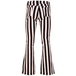Holy Roller Retro Stripe Flares R/B -Trendify Shop holy roller black white 02 44168.1661261463