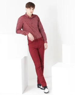 Logan Slim Hopsack Trousers STONE -Trendify Shop loganslim shirt jam 21852.1661269373