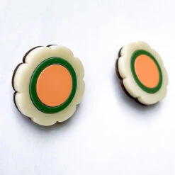 +Fantasia MADCAP X ADA BINKS Flower Stud Earrings -Trendify Shop madcap ada binks big flower studs3 97135.1661260159