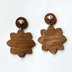 +Belladonna MADCAP X ADA BINKS 70s Drop Earrings -Trendify Shop madcap ada binks cut out flower cream1 75487.1661260168