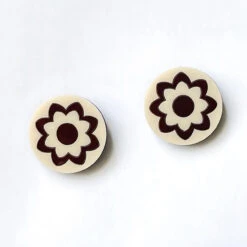 +Belladonna MADCAP X ADA BINKS 70s Stud Earrings -Trendify Shop madcap ada binks cut out flower studs c2 67724.1661260183