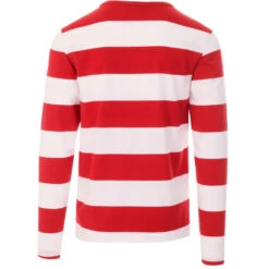 Ally Pally Mod Straight Neck LS Tee -Trendify Shop madcap ally pally red white 02 56982.1661261349 1