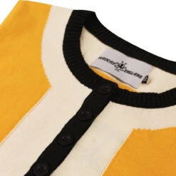 Lantana 1960s Mod Knitted Dress W -Trendify Shop madcap block knitted dress amber det2 88574.1661260987 3