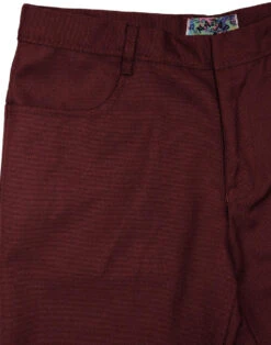 Logan Bootcut Hopsack Trousers (St) -Trendify Shop madcap bootcut hopsack trousers burgundy 2 44347.1661269350 2