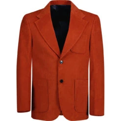 Montana Retro 70s Cord Blazer BLACK -Trendify Shop madcap cord blazer rust front 18340.1661260496