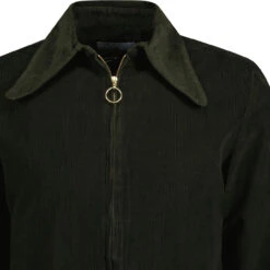 Ziggy Beagle Collar Cord Shirt CB 23 Ziggy Beagle Collar Cord Shirt CB -Trendify Shop madcap cord overshirt green detail 35628.1664883187 1