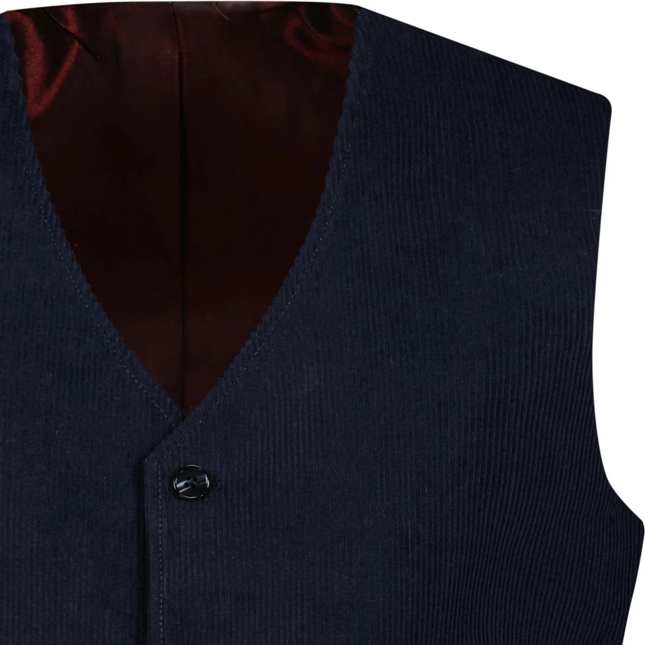 Manero Retro 70s Cord Waistcoat (B) 9 Manero Retro 70s Cord Waistcoat (B) - Image 7