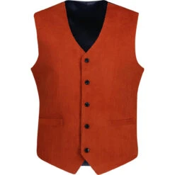 Manero Retro 70s Cord Waistcoat (B) 15 Manero Retro 70s Cord Waistcoat (B) -Trendify Shop madcap cord waistcoat rust front 85780.1661260452