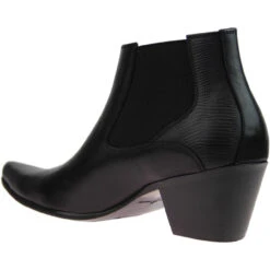 Enforcer Mod Cuban Chelsea Boots 7 Enforcer Mod Cuban Chelsea Boots -Trendify Shop madcap cuban heel boots black back 17295.1661265403