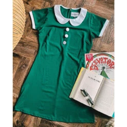 Dollierocker 60s Mod Dress (Red) -Trendify Shop madcap dollie flatlay 79190.1661263085