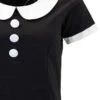 Domino Mod Peter Pan Collar Dress 2 Domino Mod Peter Pan Collar Dress -Trendify Shop madcap domino dollierocker dress 2 85662.1661273470