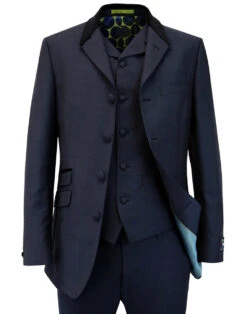 60s Mod 4 Button Mohair Suit Jacket -Trendify Shop madcap england 4 button suit navy 2 12482.1661269917