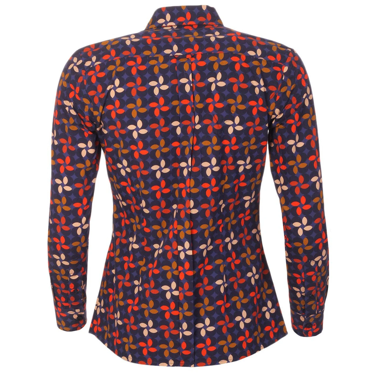 Celia Retro Petals MADCAP Mod Penny Collar Shirt 6 Celia Retro Petals MADCAP Mod Penny Collar Shirt - Image 4