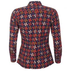 Celia MADCAP Womens Mod Penny Collar Floral Shirt -Trendify Shop madcap england 60s petal dress navy 1 54947.1661263127