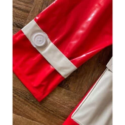 Robin Mod 2 Tone PVC Raincoat (W/B) -Trendify Shop madcap england 60s plastic mac red white5 52932.1661262301 3