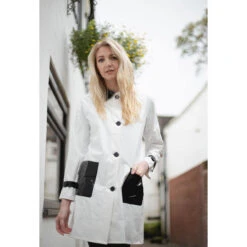 Robin Mod 2 Tone PVC Raincoat (Red) -Trendify Shop madcap england 60s raincoat white2 04196.1661262311 2