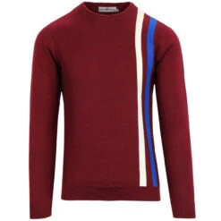 Action Retro 60s Mod Racing Jumper -Trendify Shop madcap england attack racing jumper wine 3 15226.1661266863 3