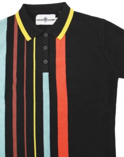 Bauhaus Belle Mod Knit Polo BLACK -Trendify Shop madcap england bahaus belle polo black 1 14127.1661267887