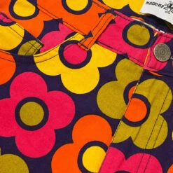 Belle 1970s Retro Flower Flares (P) -Trendify Shop madcap england belle flower flares 3 73440.1683191831