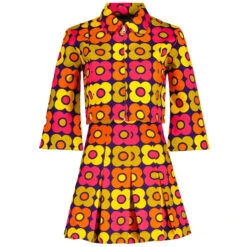 Bijoux Retro Flowers Bolero Jacket -Trendify Shop madcap england bijoux retro floral jaacket and skirt 39114.1684508836