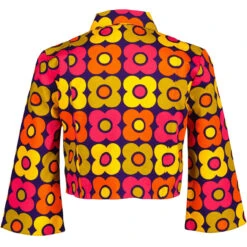 Bijoux Retro Flowers Bolero Jacket -Trendify Shop madcap england bijoux retro floral zip jacket 1 70391.1684508834