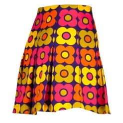 Bijoux Retro Flowers Pleated Skirt -Trendify Shop madcap england bijoux retro flower pleated tennis skirt 1 77700.1684508779