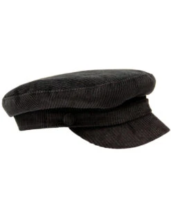 Beatle Retro Cord Lennon Hat (DB) -Trendify Shop madcap england black cord beatle hat 3 20942.1661338483 2