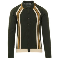 Blast Mod Stripe Polo Cardigan (R) -Trendify Shop madcap england blast polo cardigan rosin 4 03690.1661264791 1