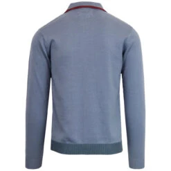 Blast Mod Stripe Polo Cardigan (R) -Trendify Shop madcap england blast stripe polo cardigan flintstone 2 25347.1661265808 1