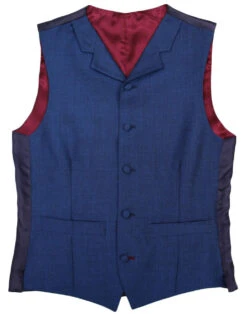 60s Mod Mohair Tonic Waistcoat BLUE -Trendify Shop madcap england blue tonic mohair waistcoat 3 80148.1661267747