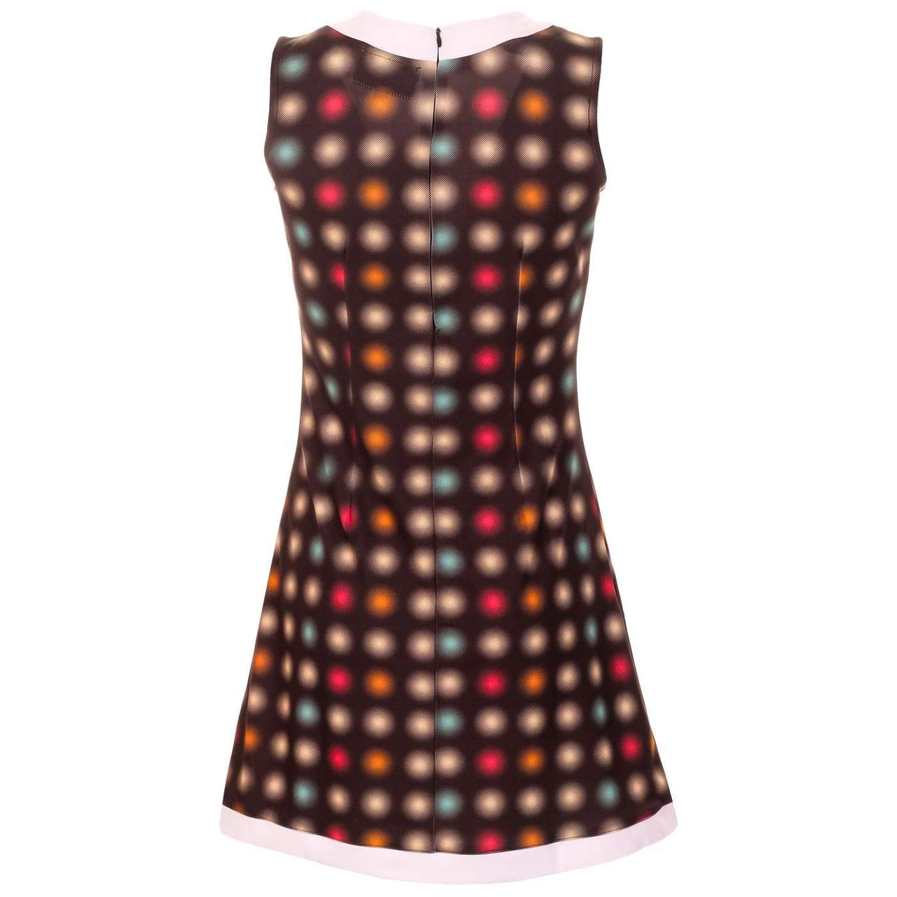 Blur Centre Stripe 60s Mod Dress 6 Blur Centre Stripe 60s Mod Dress - Image 4