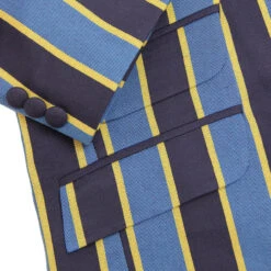 Offbeat 1960s Mod Boating Blazer -Trendify Shop madcap england boating blazer blue yellow 1 26426.1661267002