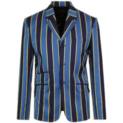 Offbeat 1960s Mod Boating Blazer -Trendify Shop madcap england boating blazer blue yellow 4 79302.1661266998